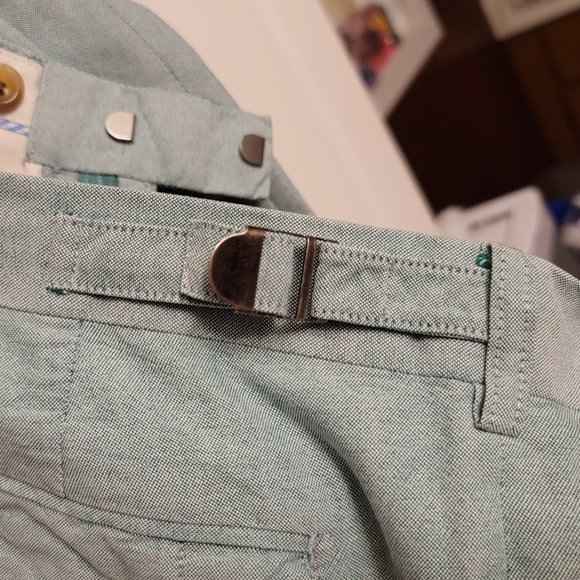 Attitude Green Linen Pants - Picture 5 of 8